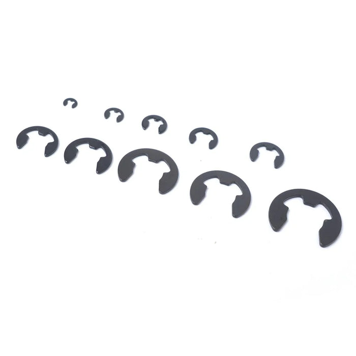 160Pcs 2mm-25mm Retaining Rings Car Truck Assorted E-Clip Snap Rings Kit - 3
