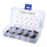 160Pcs 2mm-25mm Retaining Rings Car Truck Assorted E-Clip Snap Rings Kit - 6