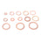 A0394 150Pcs / Set Copper Sealing Washers Flat Rings Gaskets with Plastic Box - 3