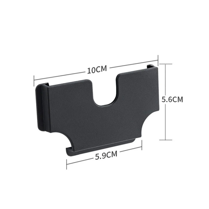 Car Sun Visor Organizer Elastomer Plastic Self Adhesive Card Holder Storage Case - 5