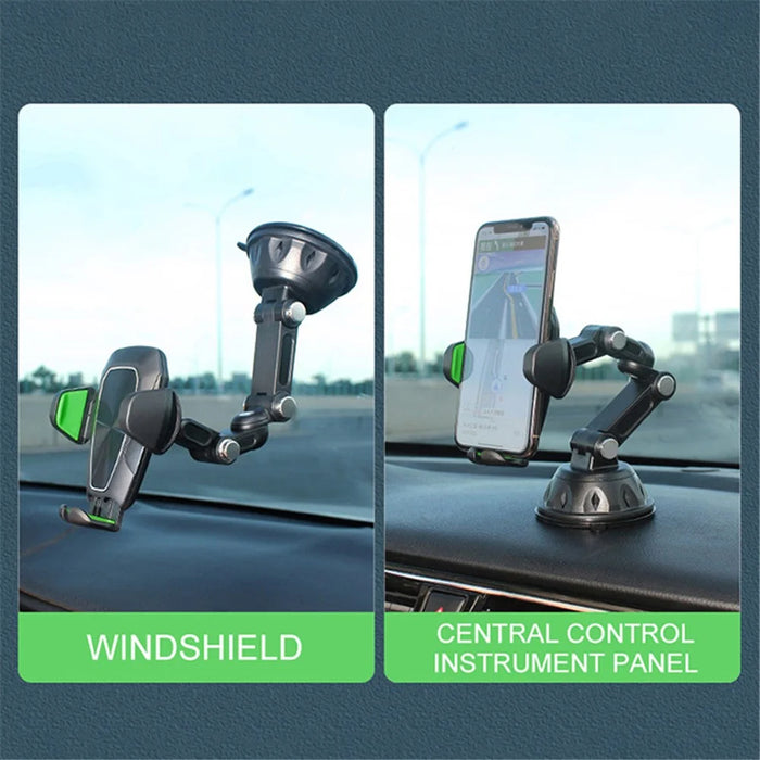 KQN-216 Truck Car Dashboard Mount Suction Cup Phone Holder Stand for Convenient GPS - 3