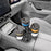 3 Position Car Cup Holder Vehicle Water Cup Coffee Milk Tea Drink Cup ABS Storage Rack - 4