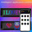 RP1035 102x348mm Waterproof Flexible LED Matrix Panel Bluetooth-compatible APP Control Car Sign - 7