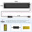 RP1259S 120x595mm LED Matrix Panel Flexible Screen Display Bluetooth-compatible APP Control LED Car Sign - 7