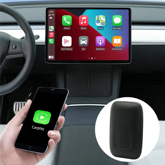 Wireless CarPlay Adapter For Tesla Model 3 / Y / X / S Wireless Adapter Convert Wired to Wireless - 4