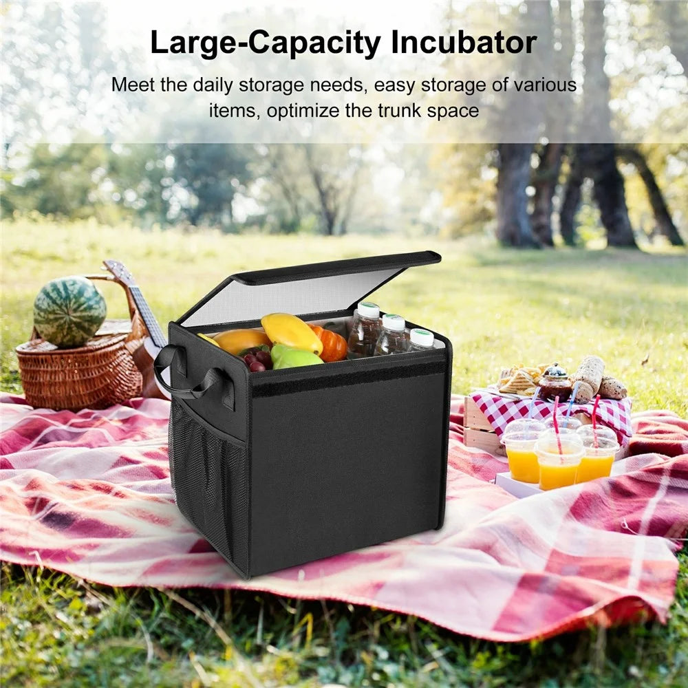 FUNADD FA0501 Foldable Car Trunk Storage Box Leak-proof Food Insulated Bag - 5