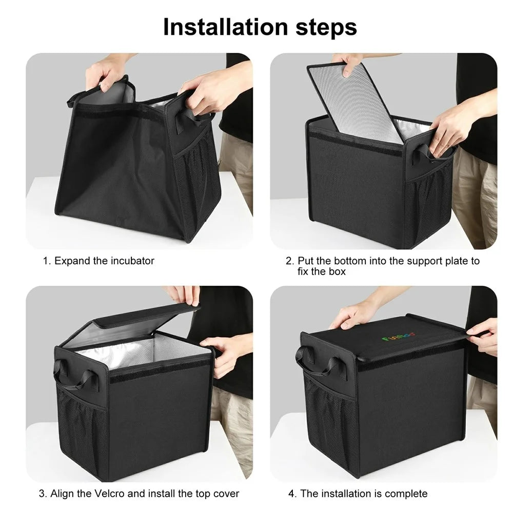 FUNADD FA0501 Foldable Car Trunk Storage Box Leak-proof Food Insulated Bag - 6