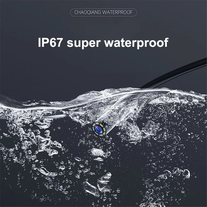 P200 10M Hard Wire 8mm Lens 4.3-inch Car Inspection Camera Industrial Endoscope - 2