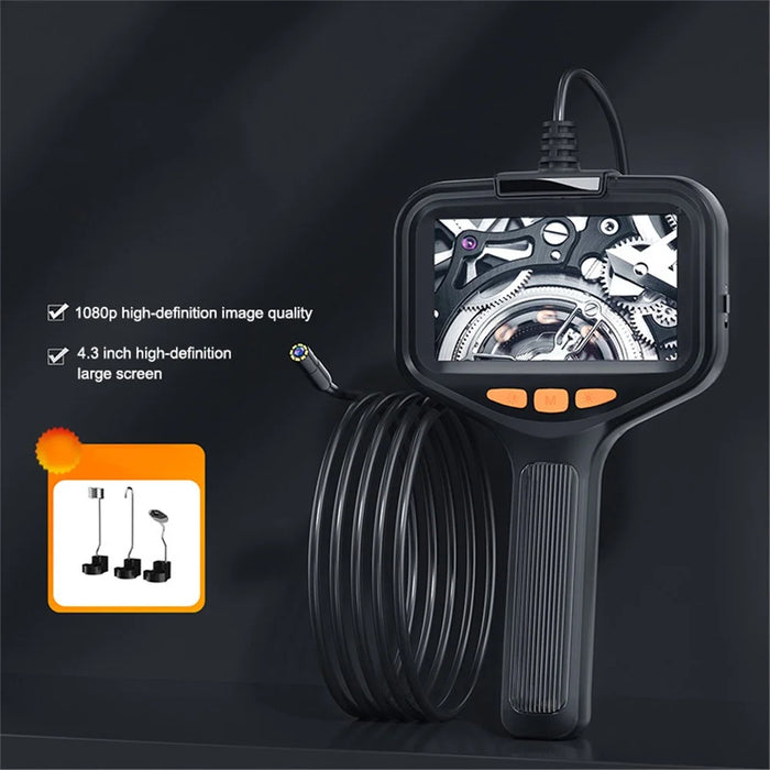 P200 10M Hard Wire 8mm Lens 4.3-inch Car Inspection Camera Industrial Endoscope - 4