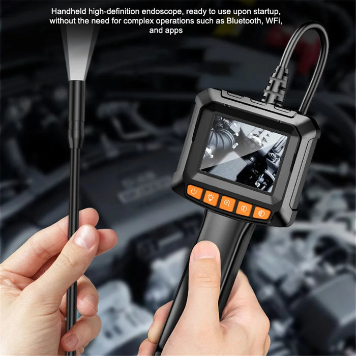 G20 10m Hard Wire Industrial Borescope 8mm Lens Endoscope Camera with LED Light - 2