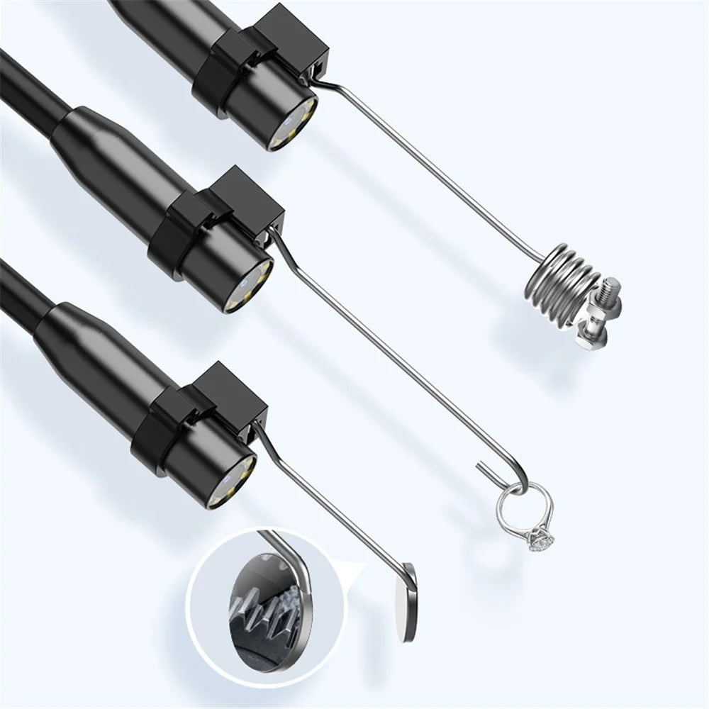 C20 10m Hard Wire 8mm Lens 4.3-inch Screen HD Industrial Endoscope Waterproof Inspection Camera - 4