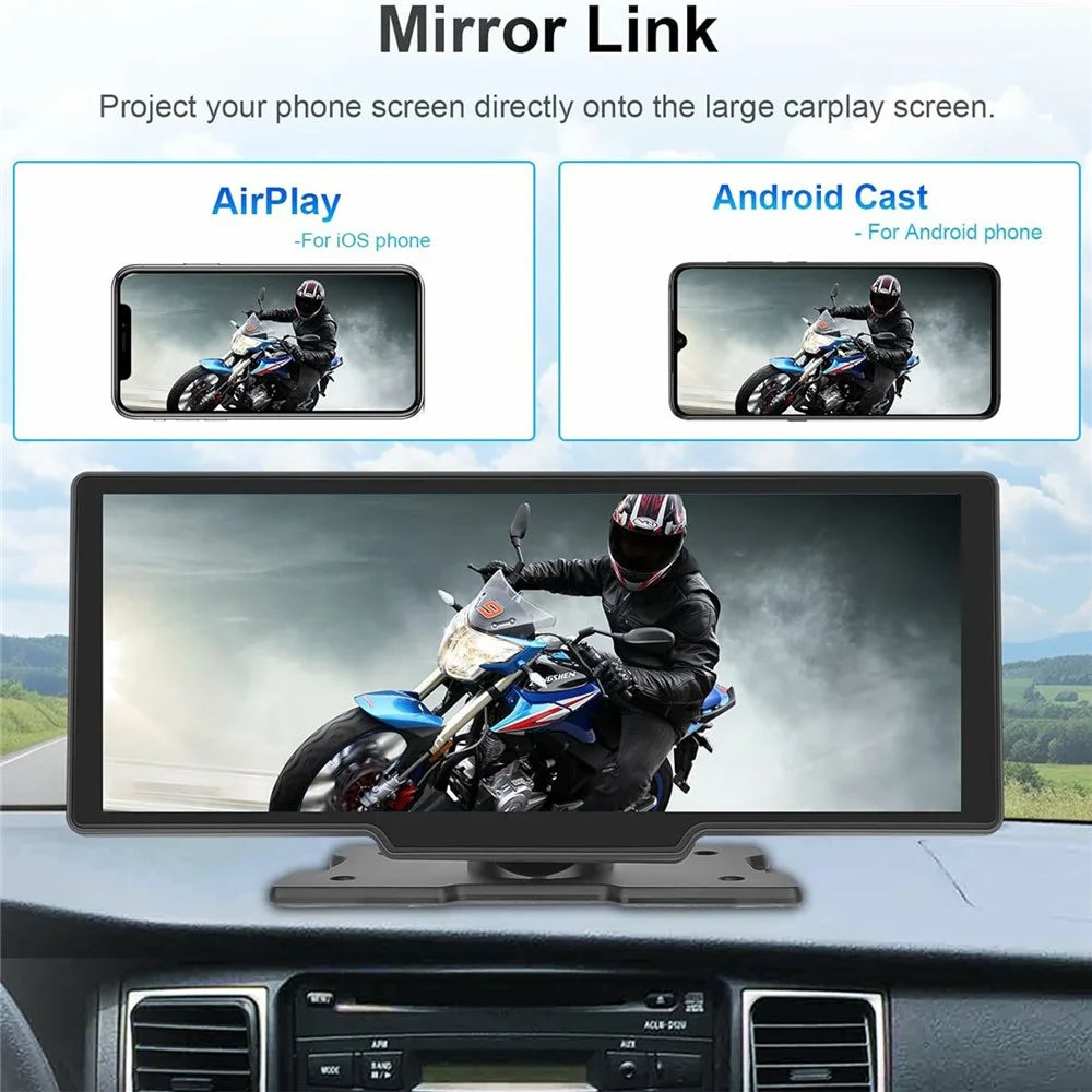 RH-W515 10.26 Inch Touch Screen CarPlay Android Auto Bluetooth-compatible Multimedia Player (No DVR) - 5