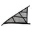 88x59x110cm Car Ceiling Cargo Net Triangle-Shaped Vehicle Ceiling Strong Load-Bearing Pocket - 1