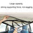 88x59x110cm Car Ceiling Cargo Net Triangle-Shaped Vehicle Ceiling Strong Load-Bearing Pocket - 3