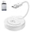 020-6+ Wireless CarPlay Adapter Convert Wired to Wireless Carplay Dongle Support YouTube / Netflix / TikTok - White - 1