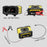 FOXSUR FPT-100 10A Portable Car Motorcycle Battery Charger 7-Stage Charging Vehicle Charger - EU Plug - 7