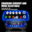 FOXSUR FPT-250 25A Portable Car Boat Motorcycle Battery Charger 8-Stage Charging Smart Charger - EU Plug / Yellow - 5