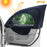 2Pcs Car Side Window Sunshades Stretchable Mesh Curtains Blocking Mosquito (Driver Side+Passenger Side) - 1