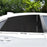 Left+Right Car Rear Window Mesh Curtain Anti-mosquito Sun Shade Window Curtain with Zipper Opening - 4