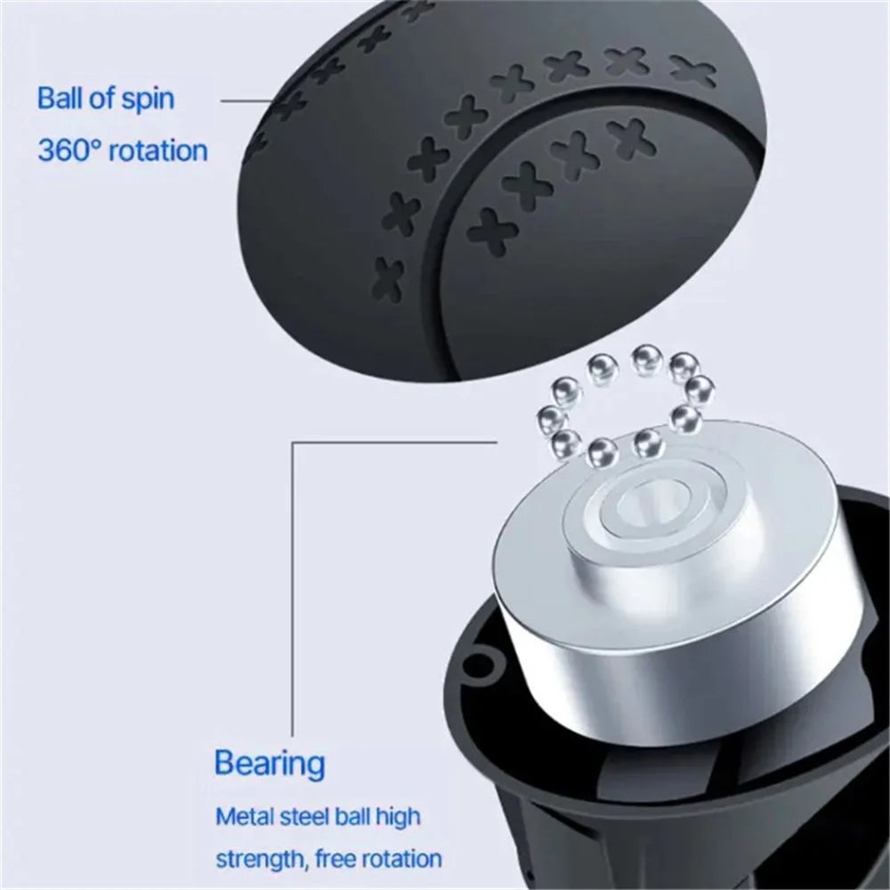 Steering Wheel Power Handle Aid Silicone Car Turning Handle Ball - 4