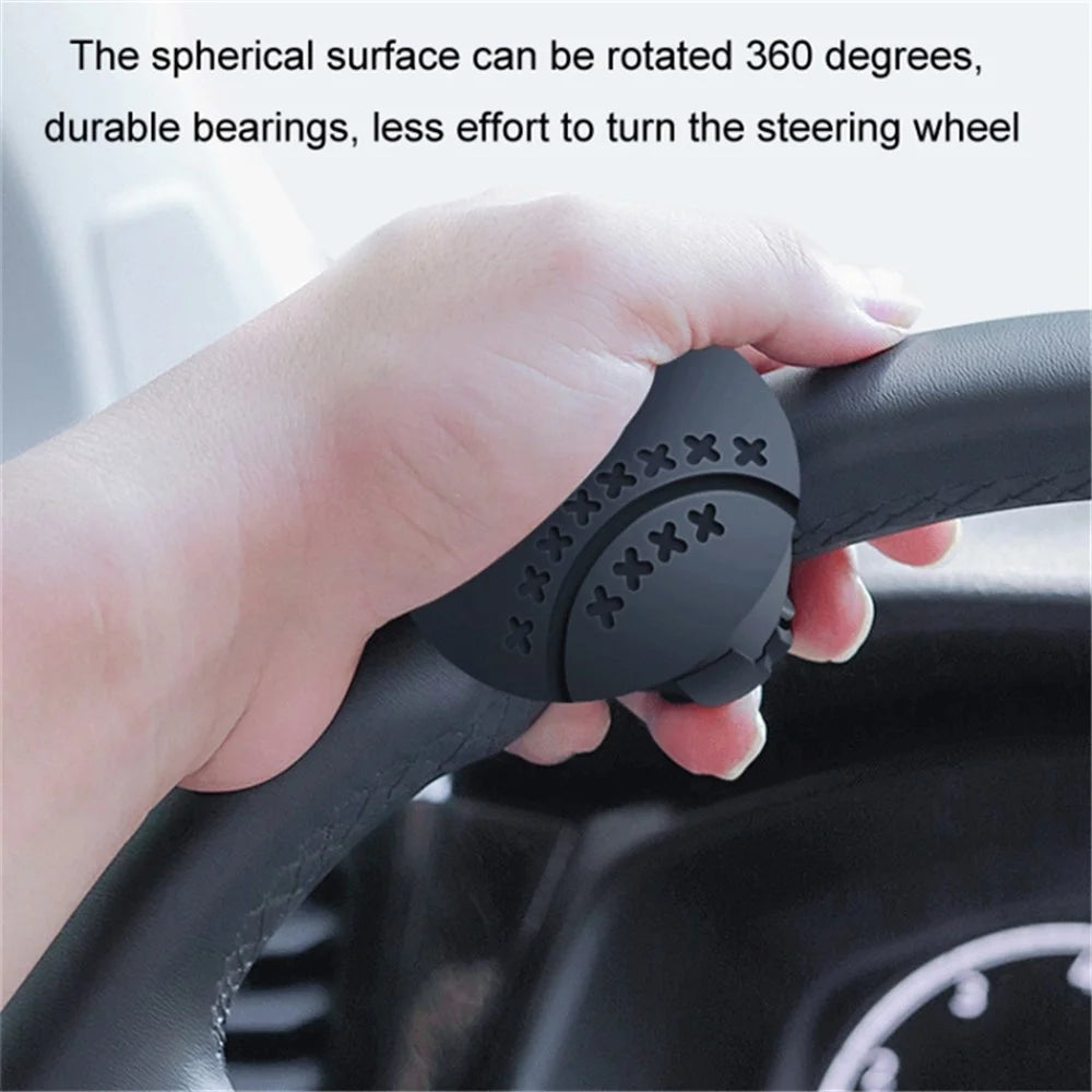 Steering Wheel Power Handle Aid Silicone Car Turning Handle Ball - 6