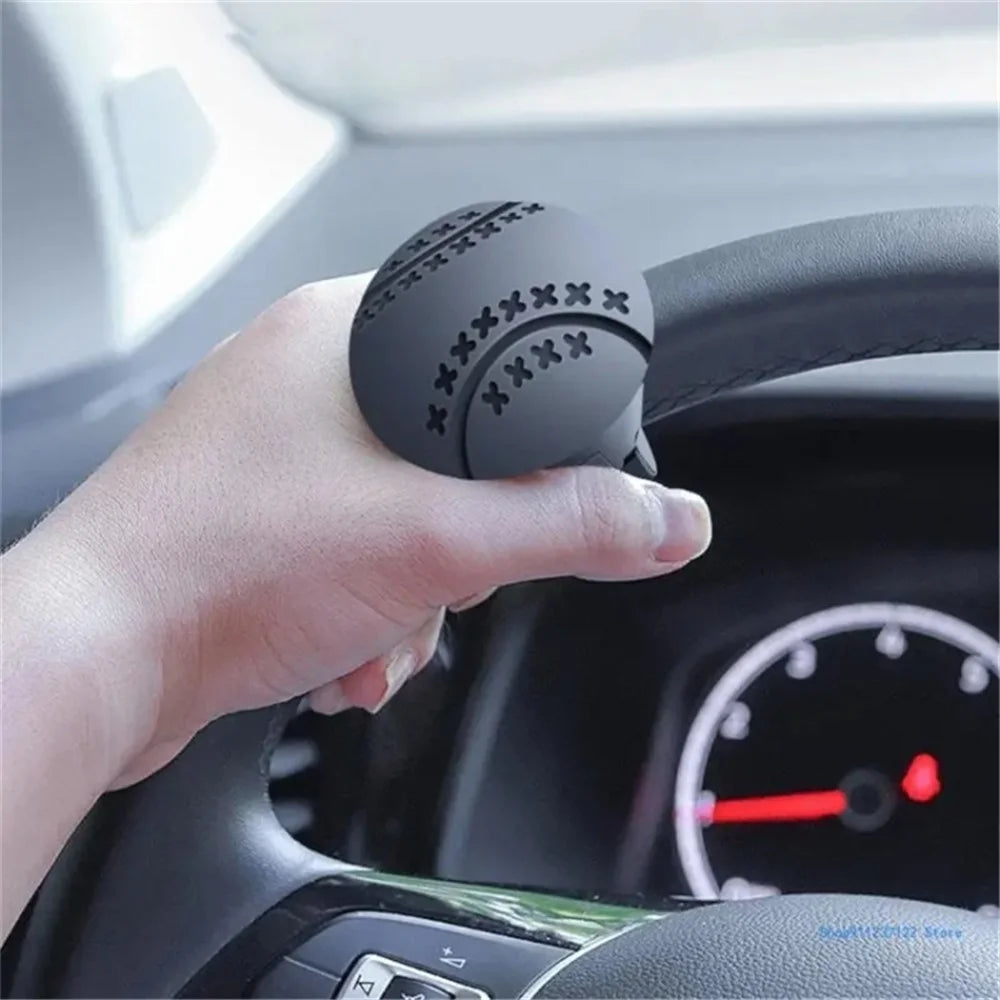 Steering Wheel Power Handle Aid Silicone Car Turning Handle Ball - 7