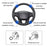 Car Steering Wheel Power Ball Silicone Auxiliary Driving Labor-Saving Tool - Black - 4