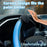 Car Steering Wheel Power Ball Silicone Auxiliary Driving Labor-Saving Tool - Black - 7