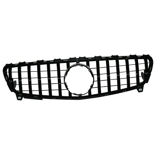 WINAUTO For New A-Class W176 2016-2018 GT Style Car Front Air Inlet Vent Grid Cover - Black - 1
