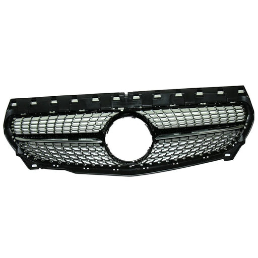 WINAUTO For CLA Class W117 2013-2015 Waterproof ABS Car Front Grille - 1