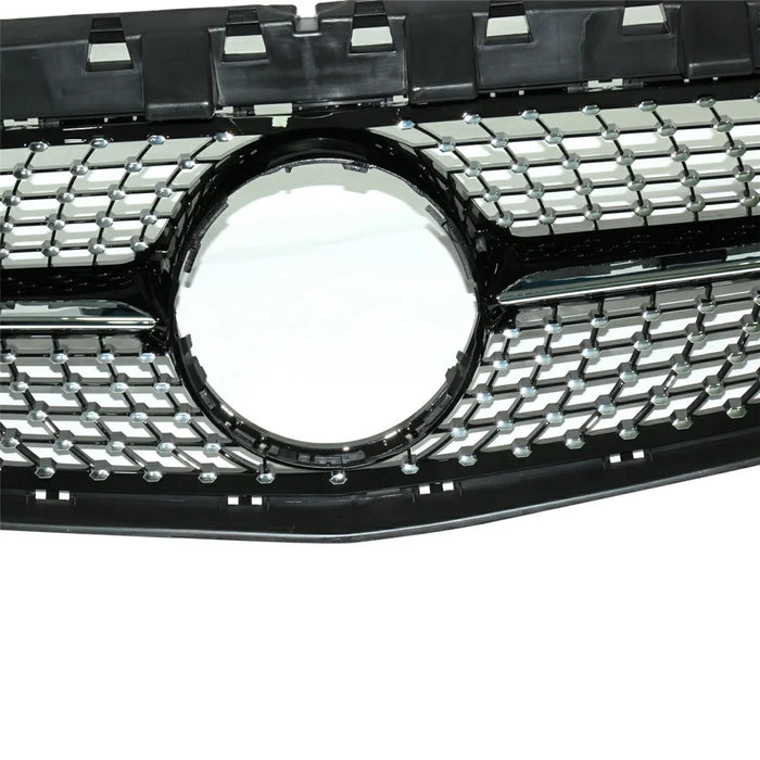 WINAUTO For CLA Class W117 2013-2015 Waterproof ABS Car Front Grille - 4