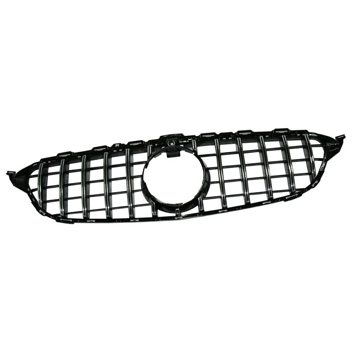 WINAUTO For New C-Class W205 2014-2018 GT Style Car Front Air Inlet Vent Grid Cover with Camera Hole - 1