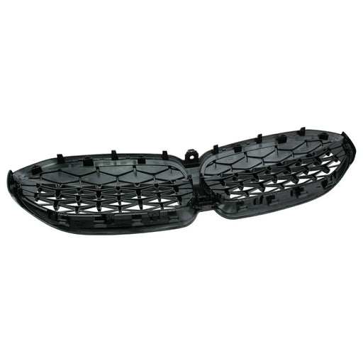 WINAUTO Car Front Air Inlet Vent Mesh Cover for 3 Series G20 2013-2019 Grid Cover - Half Black - 2