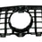 WINAUTO For W213 GT Model 2016-2019 Piano Black ABS Car Front Bumper Grille with Camera Hole - 4
