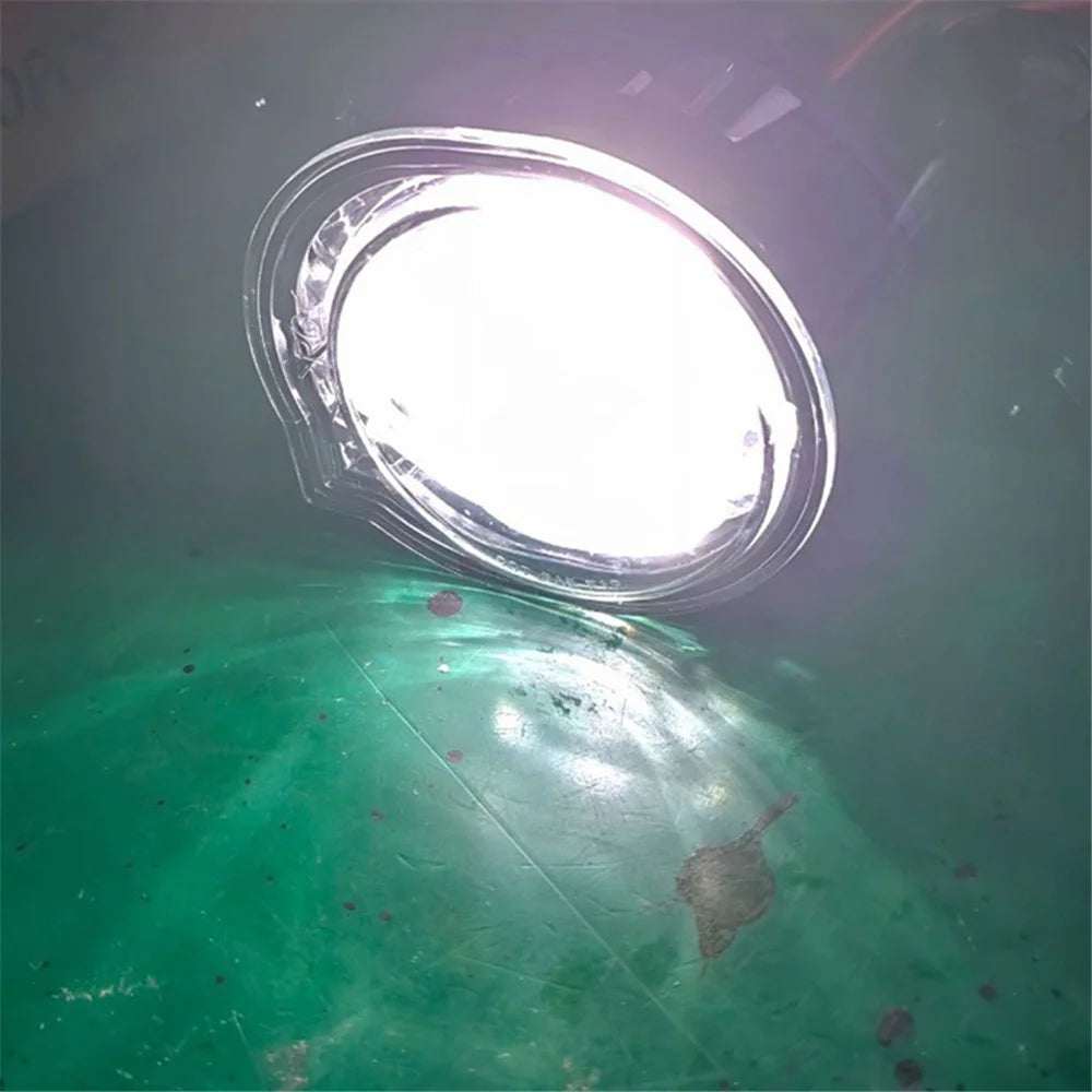 For Toyota Highlander 2024 1 Pair Car White LED Fog Lights Waterproof Working Lamp Bezel Assembly Kit - 5