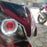 Car Motorcycle Bright LED Spotlight Motorbike Fog Lamp Front Light - White+Red - 2