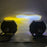 Car Motorcycle Bright LED Spotlight Motorbike Fog Lamp Front Light - White+Red - 5