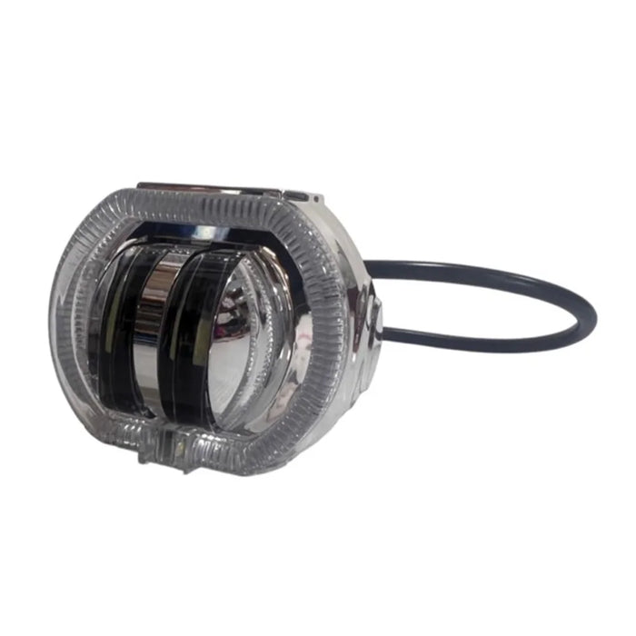 Motorcycle Modified LED Headlight Dual Aperture Motorbike Spotlight - 6