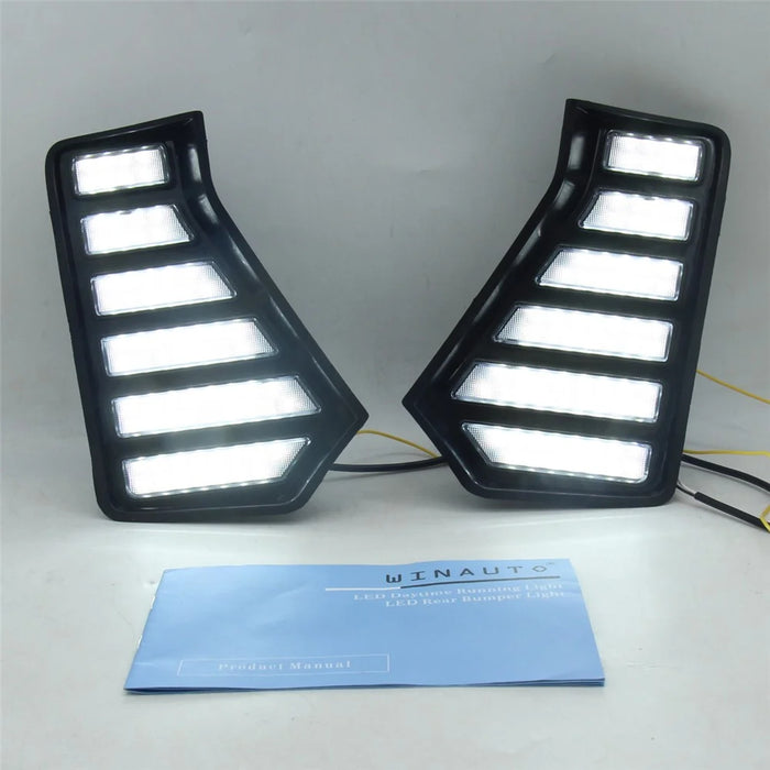 For Toyota Tacoma 2024 1 Pair Car DRL Light Bright LED Daytime Running Fog Lamp - 2
