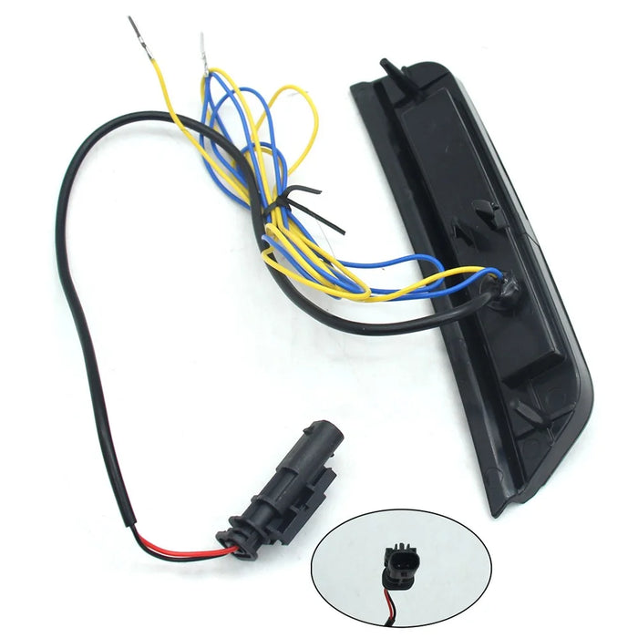 For Grand Cherokee 2021-2024 1 Pair Car Side Marker Bumper Light Three Color Running Turn Signal Lamp - 4