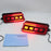 For Grand Cherokee 2005-2010 1 Pair Car Rear Bumper Light Red LED DRL Turn Signal Brake Lamp - Red - 7