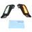 For Toyota Tacoma 2011-2015 1 Pair Car DRL Light Waterproof White+Yellow LED Turn Signal Lamp - 1