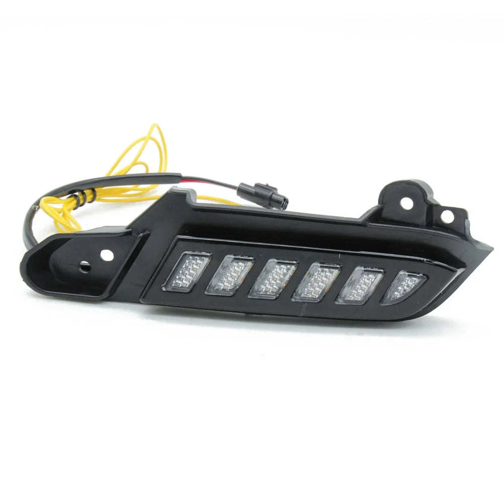 For Toyota Tacoma 2016-2020 1 Pair Car Daytime Running Light White+Yellow LED Turn Signal Lamp - 5