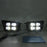 For Toyota Tacoma 2012-2015 1 Pair Car DRL Fog Light Waterproof White+Yellow LED Turn Signal Lamp - 2
