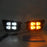 For Toyota Tacoma 2012-2015 1 Pair Car DRL Fog Light Waterproof White+Yellow LED Turn Signal Lamp - 3