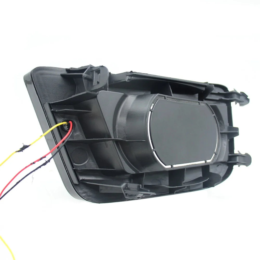 For Toyota Tacoma 2012-2015 1 Pair Car DRL Light Bright White+Yellow LED Turn Signal Fog Lamp - 6