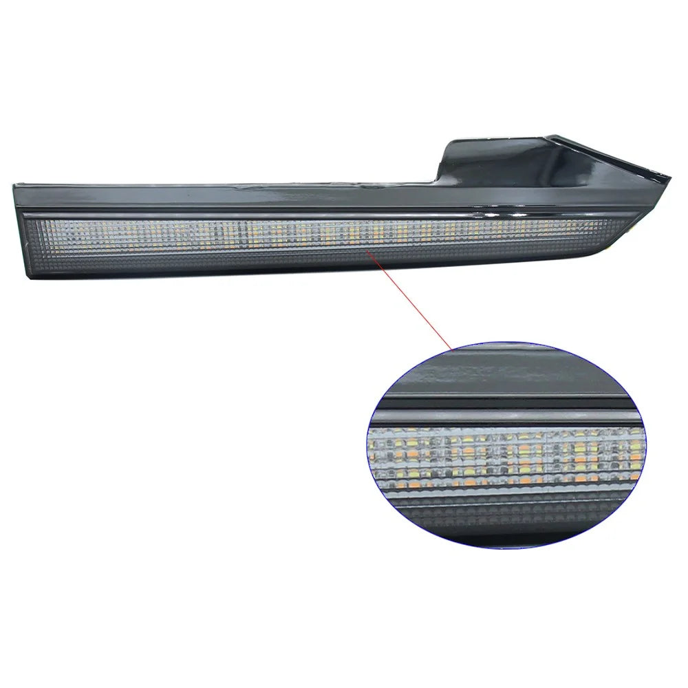 For Toyota Tacoma 2012-2015 1 Pair Car Headlight Lower Trim Light LED DRL Light Turn Signal Lamp - 5