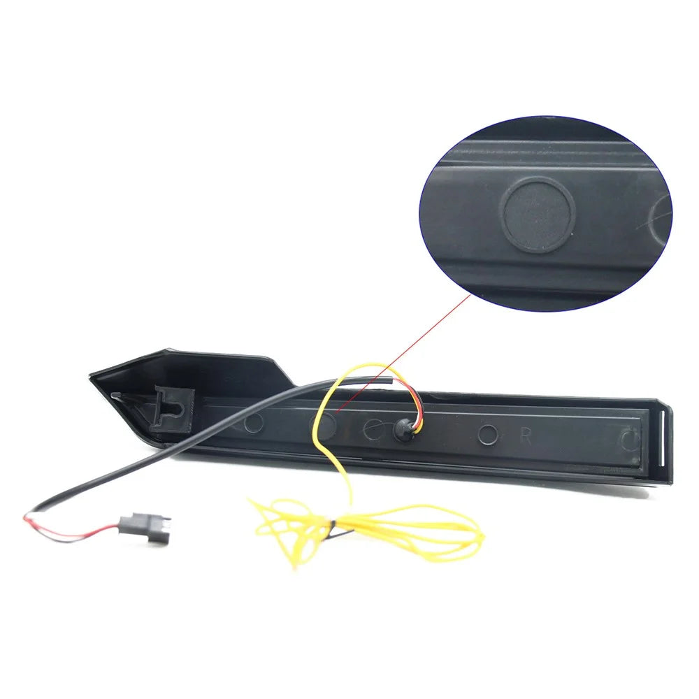 For Toyota Tacoma 2012-2015 1 Pair Car Headlight Lower Trim Light LED DRL Light Turn Signal Lamp - 6
