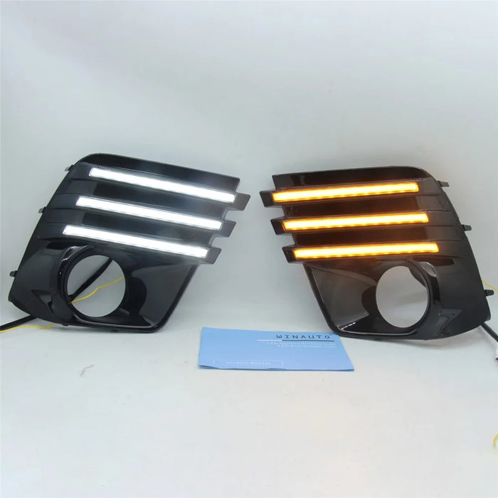 For Subaru Forester 2019-2022 1 Pair Car Light Three Color LED Running Turn Signal Lamp - 2