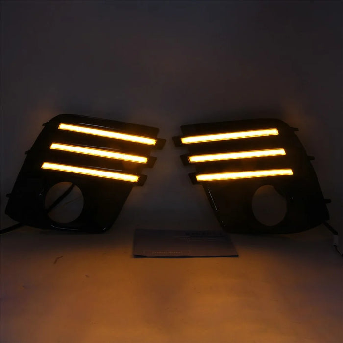 For Subaru Forester 2019-2022 1 Pair Car Light Three Color LED Running Turn Signal Lamp - 4